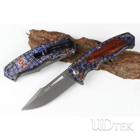 Jeep DA141 fast opening 440C blade type folding knife UD4051961